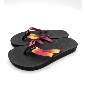 Teva Reflip Strappy Gradiate Dames Sandal Women's Aura Rose Violet Size US7 EU38